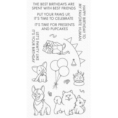 My Favorite Things Clear Stamps - Presents And Pupcakes